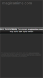 Mobile Screenshot of magicanime.com